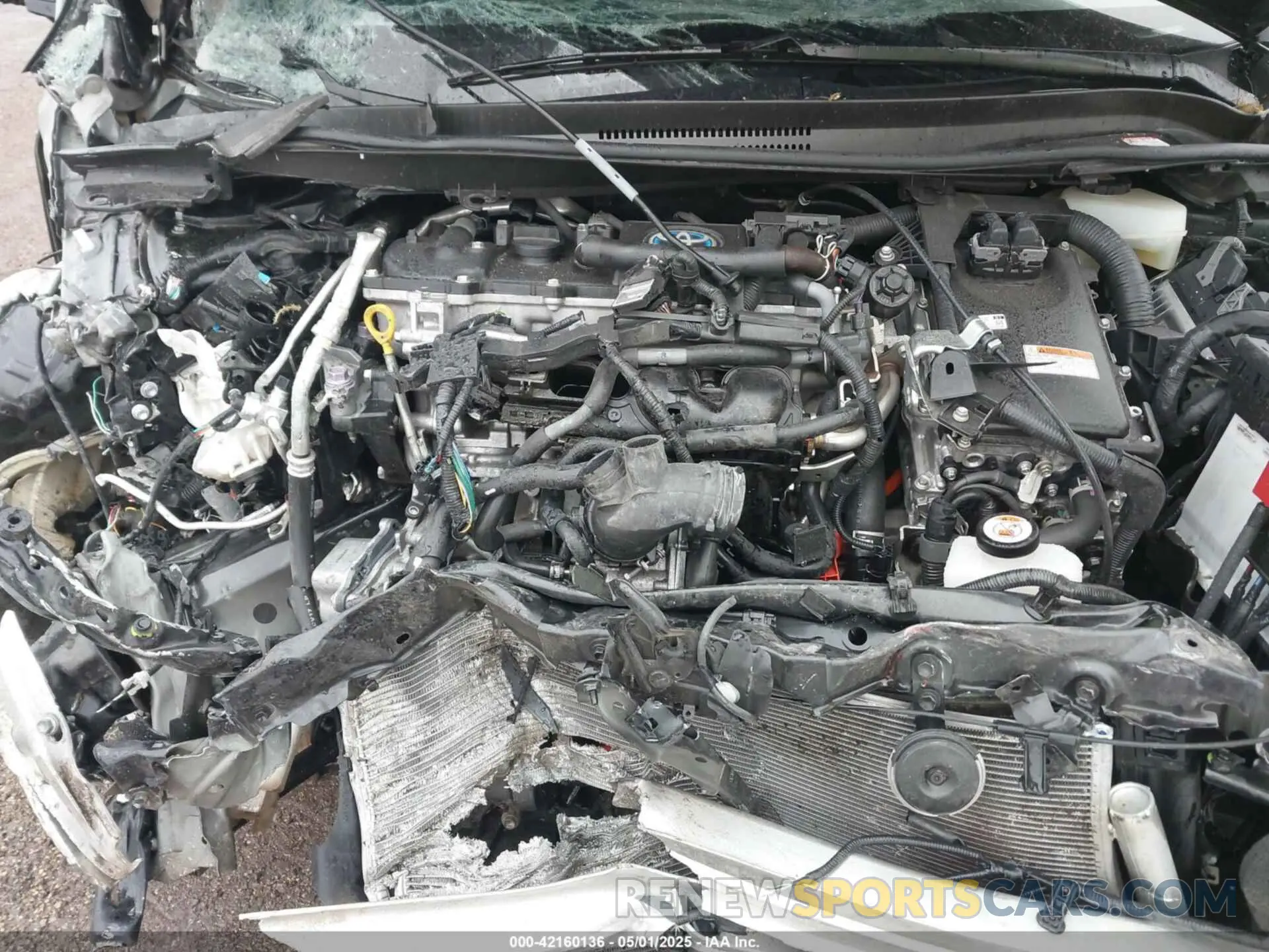 10 Photograph of a damaged car JTDEAMDE8NJ048914 TOYOTA COROLLA 2022