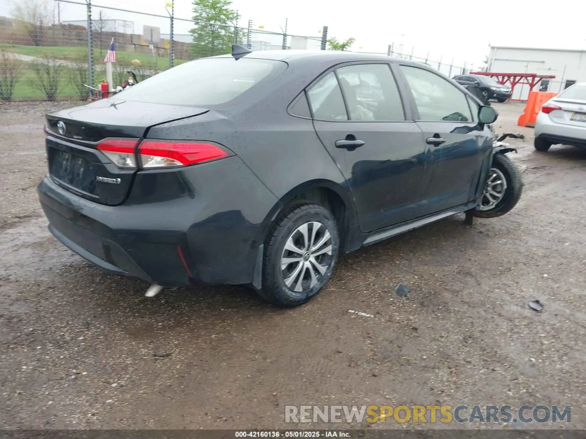 4 Photograph of a damaged car JTDEAMDE8NJ048914 TOYOTA COROLLA 2022