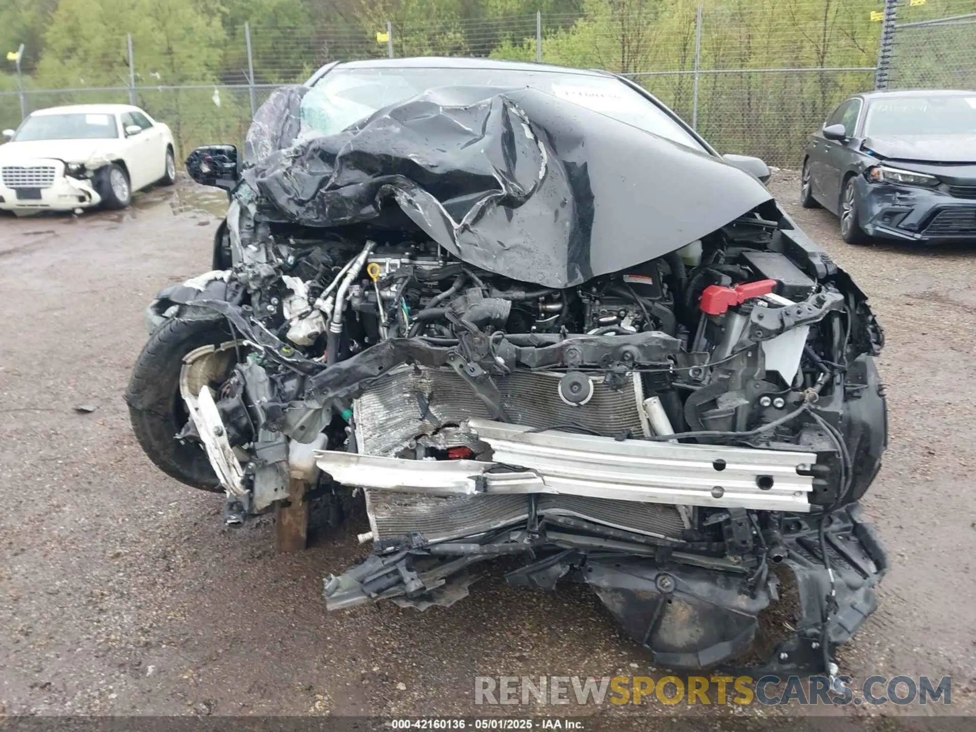 6 Photograph of a damaged car JTDEAMDE8NJ048914 TOYOTA COROLLA 2022