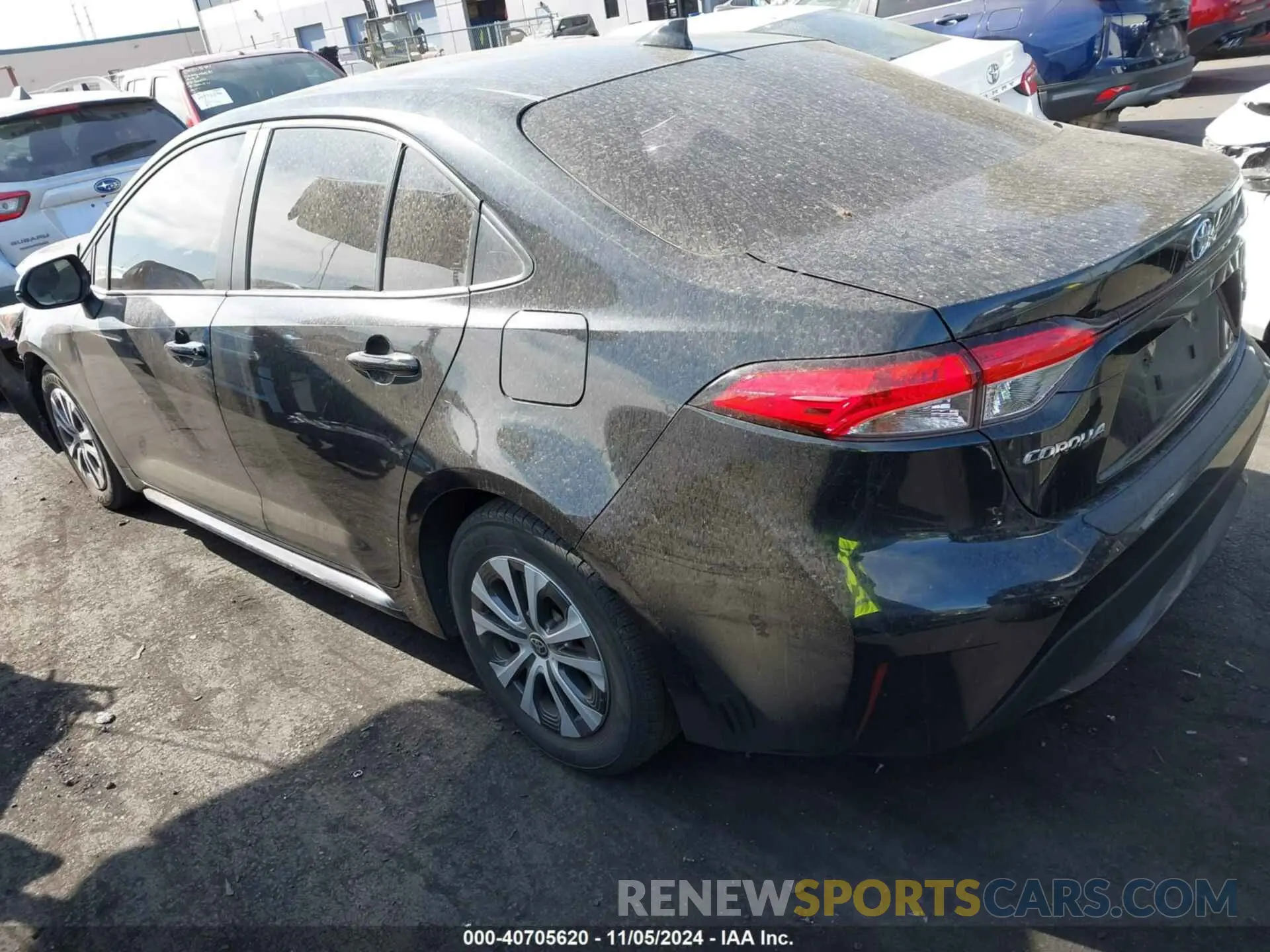 3 Photograph of a damaged car JTDEAMDE8NJ060237 TOYOTA COROLLA 2022