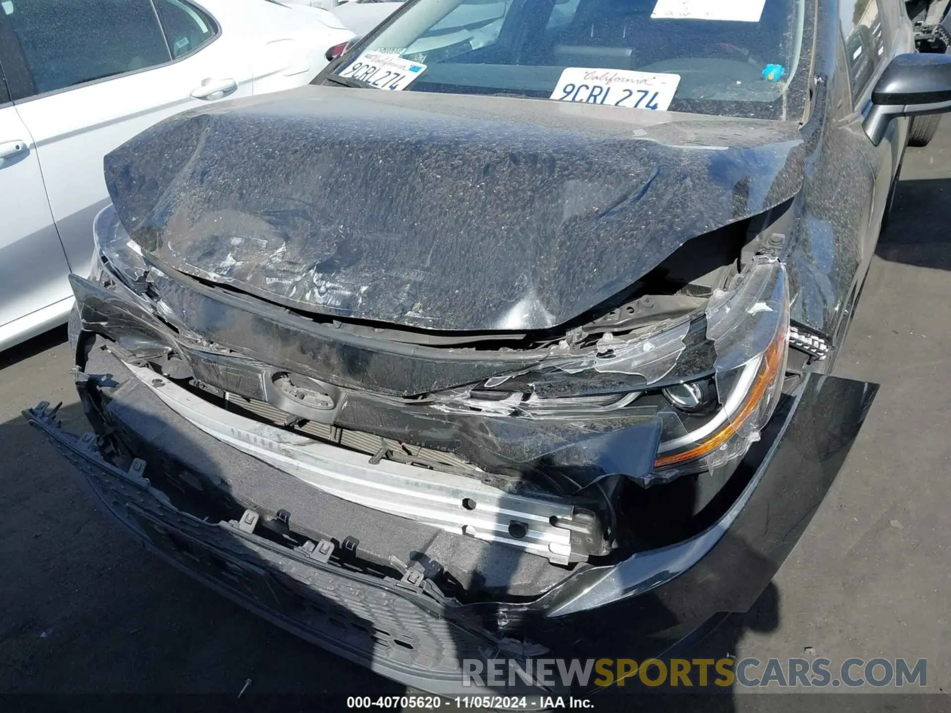 6 Photograph of a damaged car JTDEAMDE8NJ060237 TOYOTA COROLLA 2022