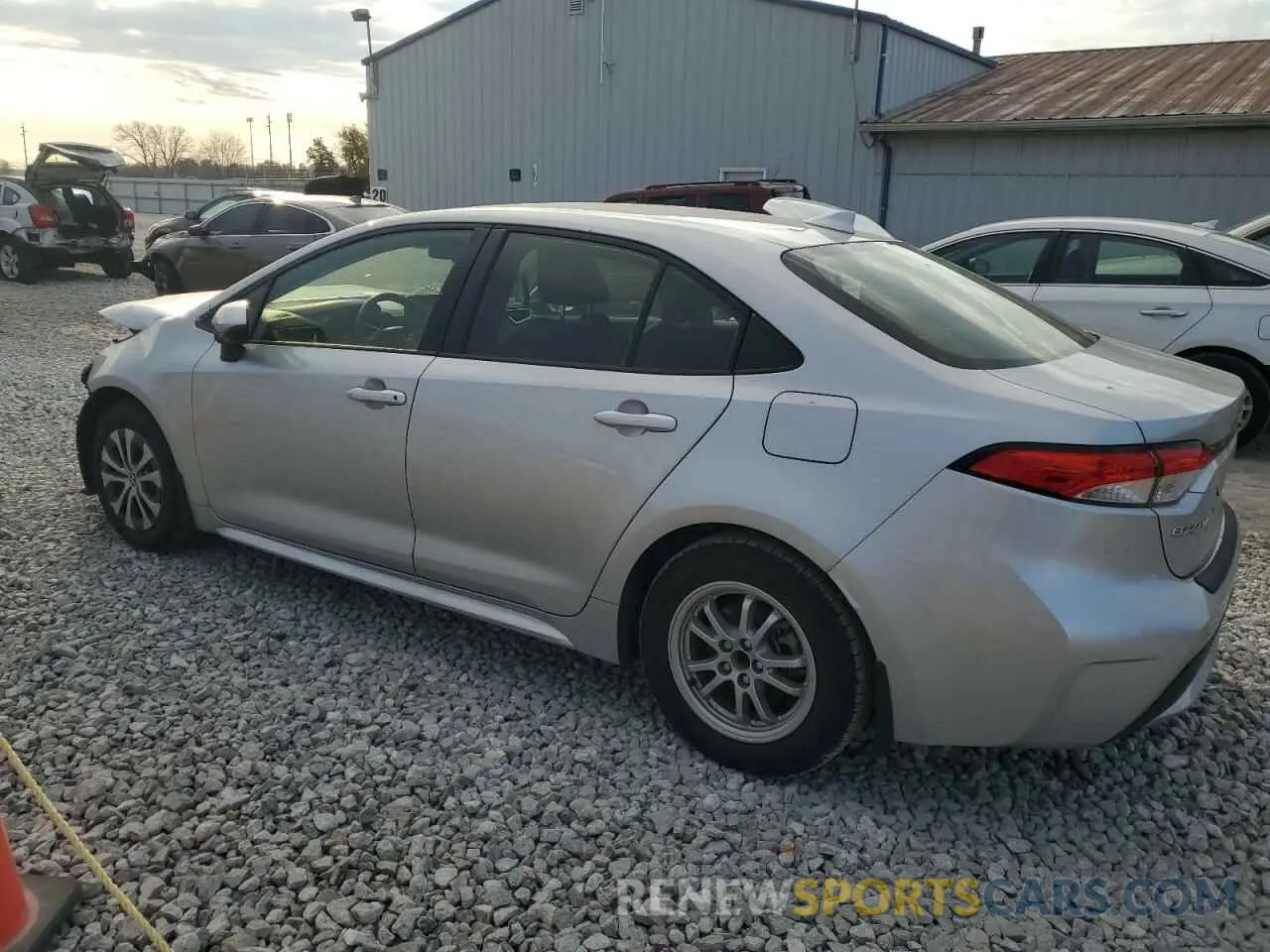 2 Photograph of a damaged car JTDEAMDE9N3006286 TOYOTA COROLLA 2022
