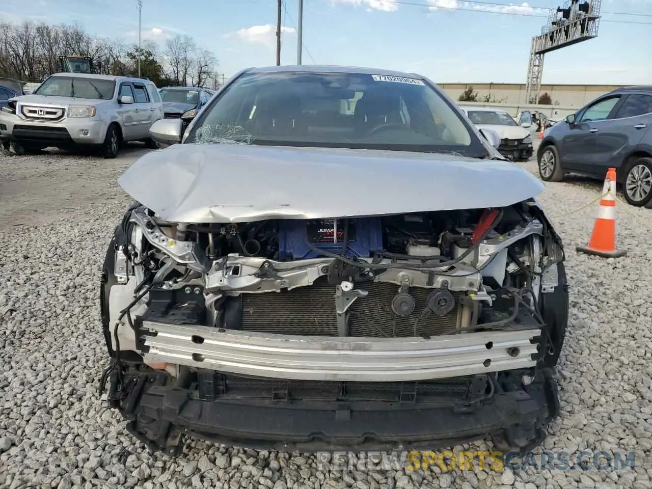 5 Photograph of a damaged car JTDEAMDE9N3006286 TOYOTA COROLLA 2022