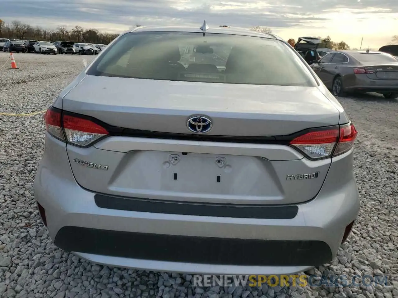 6 Photograph of a damaged car JTDEAMDE9N3006286 TOYOTA COROLLA 2022