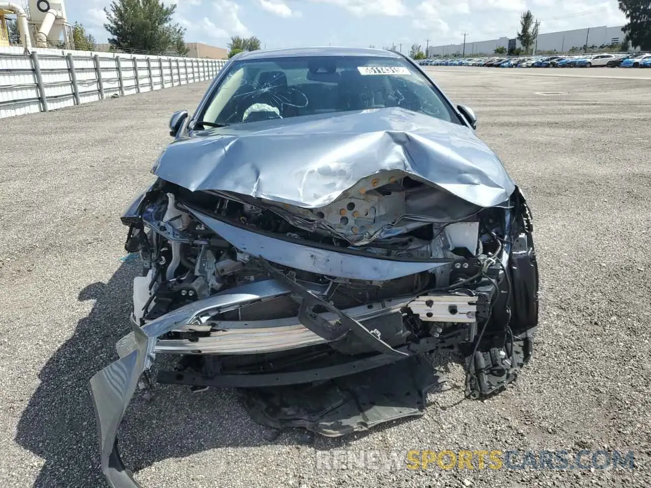 5 Photograph of a damaged car JTDEAMDE9N3008247 TOYOTA COROLLA 2022