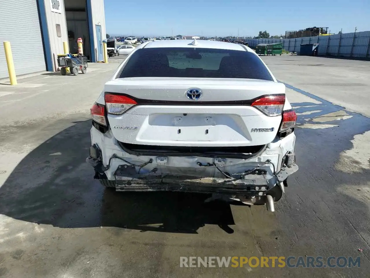 6 Photograph of a damaged car JTDEAMDE9N3009544 TOYOTA COROLLA 2022
