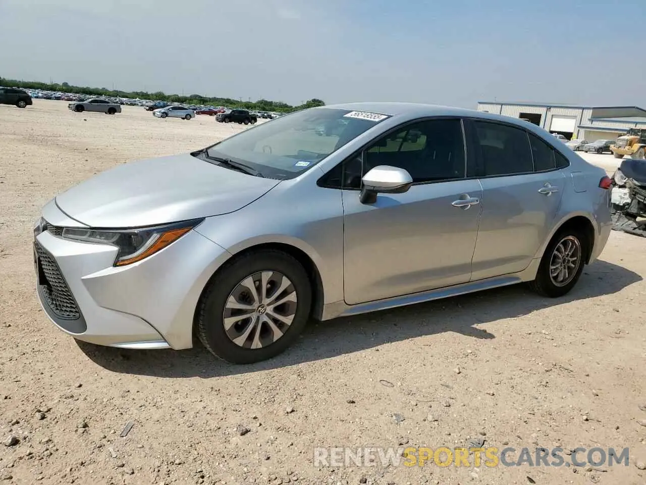 1 Photograph of a damaged car JTDEAMDE9N3010547 TOYOTA COROLLA 2022