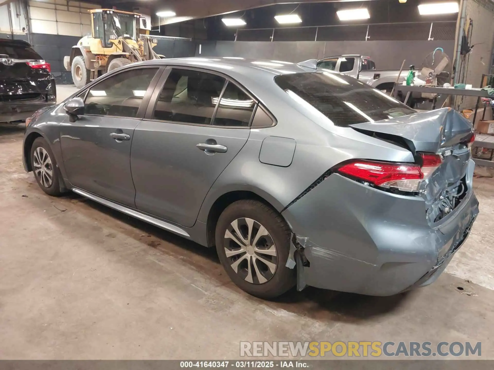 3 Photograph of a damaged car JTDEAMDE9NJ038098 TOYOTA COROLLA 2022