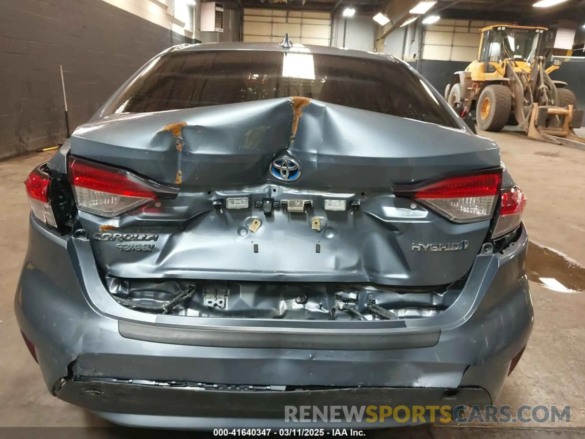 6 Photograph of a damaged car JTDEAMDE9NJ038098 TOYOTA COROLLA 2022