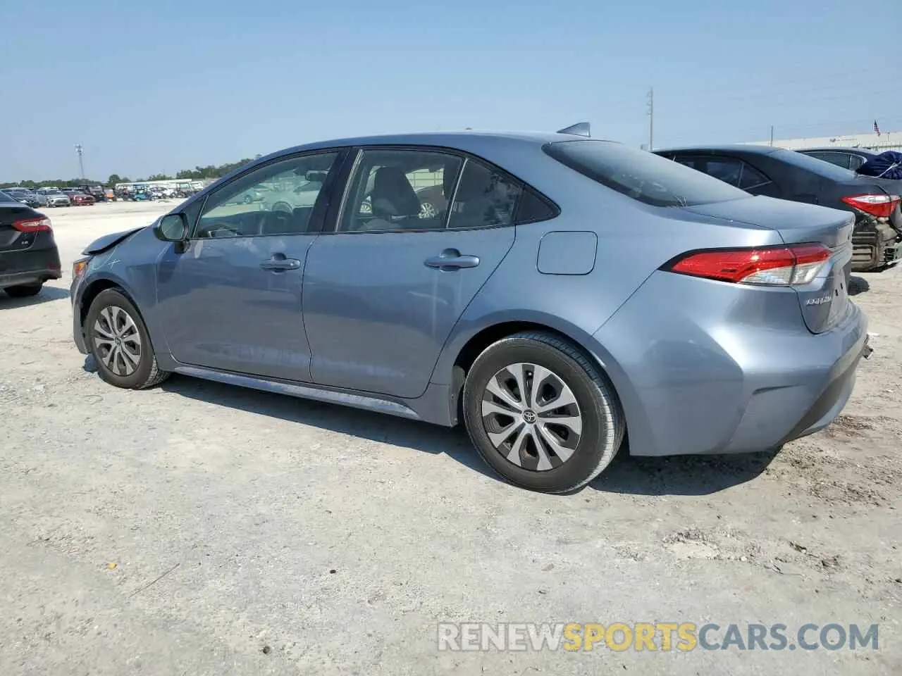 2 Photograph of a damaged car JTDEAMDE9NJ045813 TOYOTA COROLLA 2022