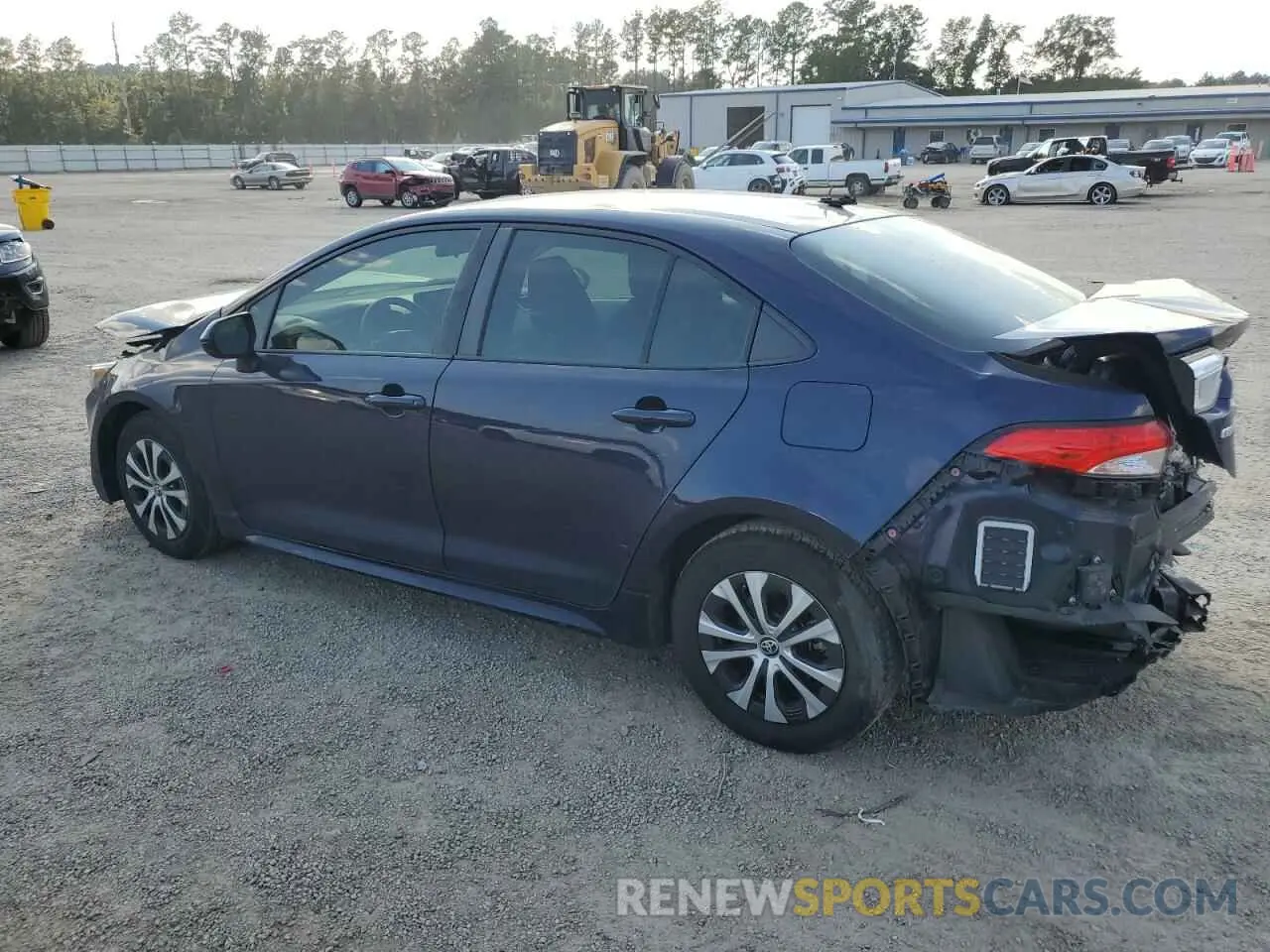 2 Photograph of a damaged car JTDEAMDE9NJ052230 TOYOTA COROLLA 2022