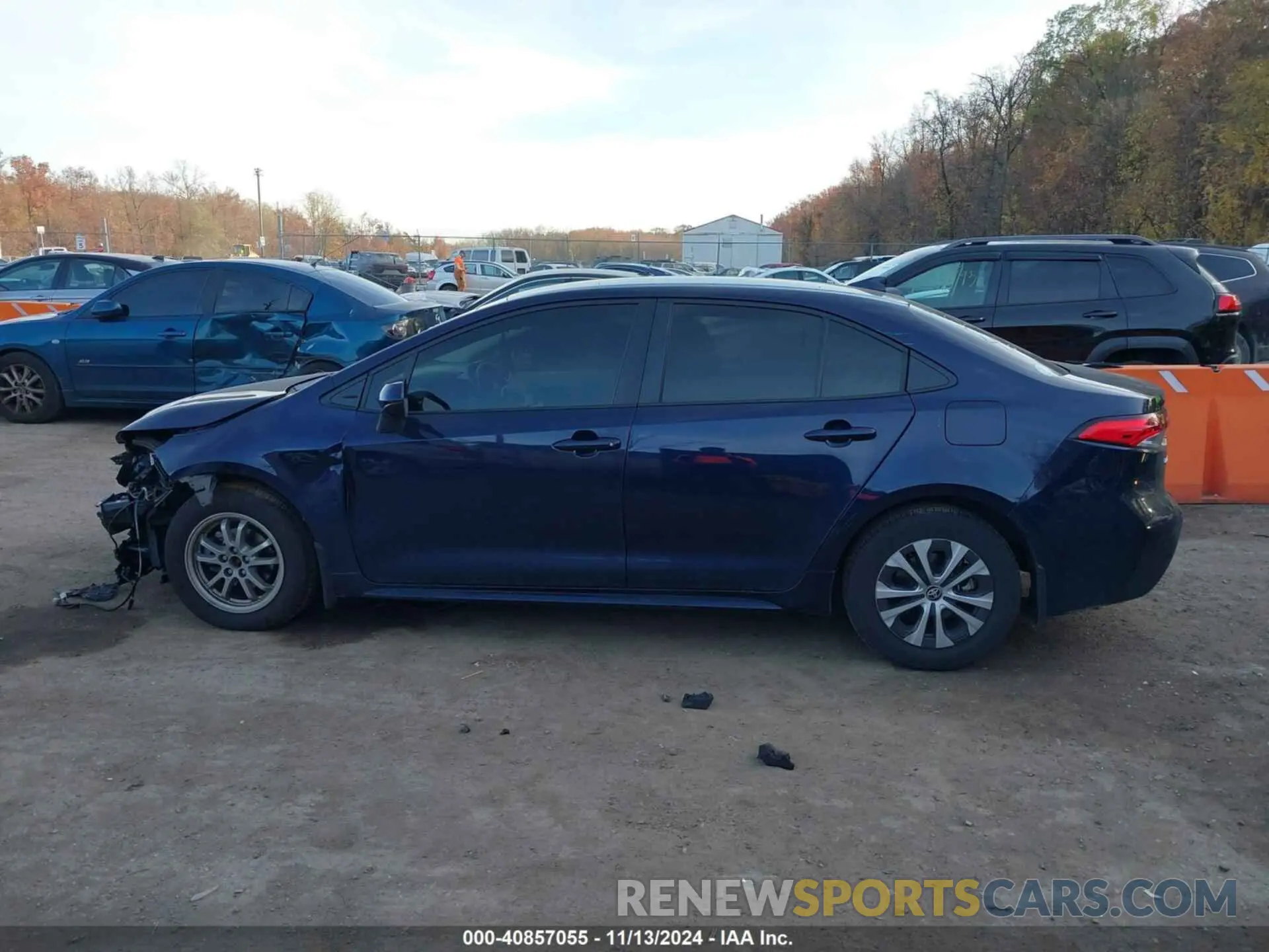 15 Photograph of a damaged car JTDEAMDE9NJ054690 TOYOTA COROLLA 2022