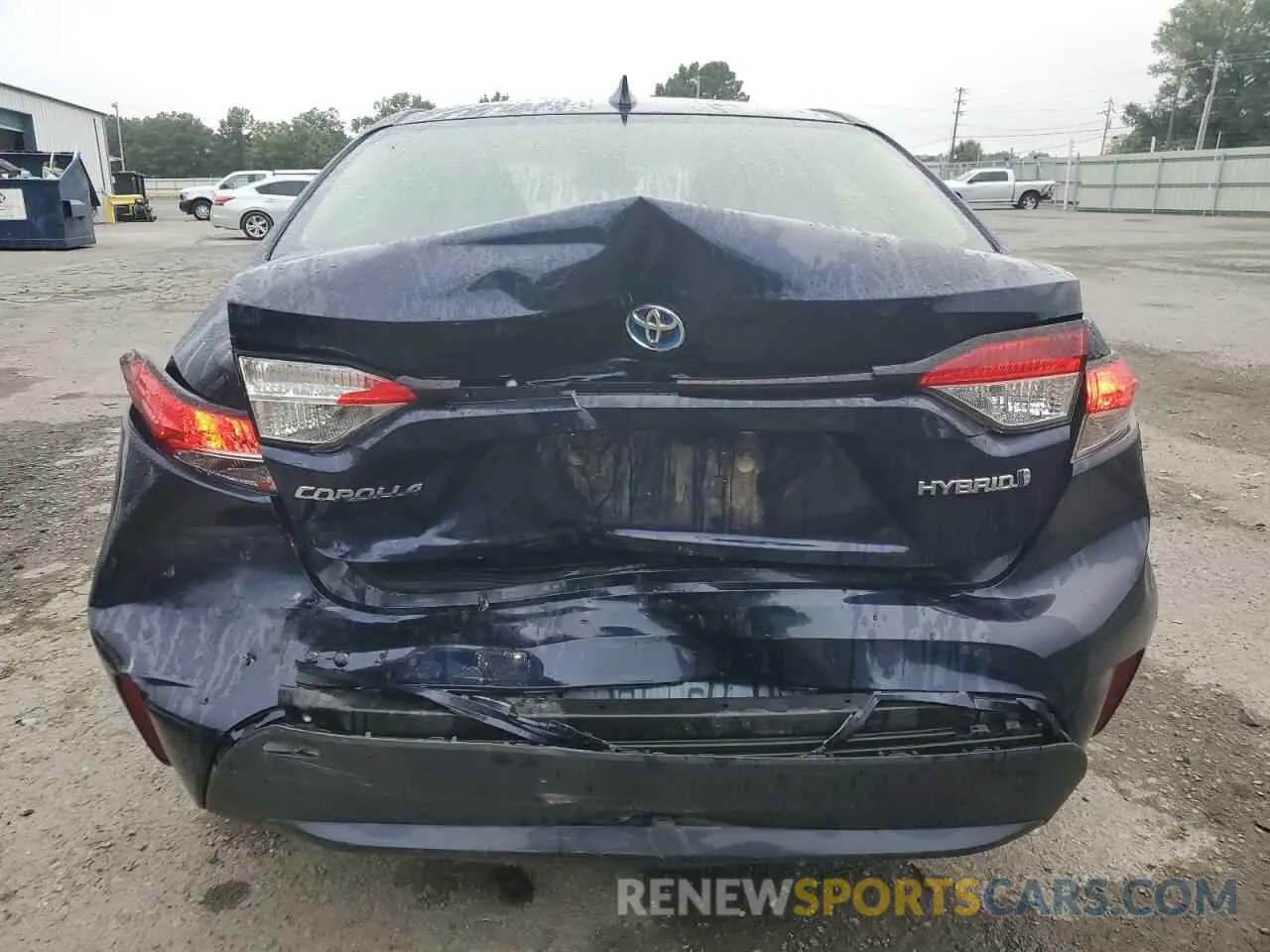 6 Photograph of a damaged car JTDEAMDE9NJ060084 TOYOTA COROLLA 2022