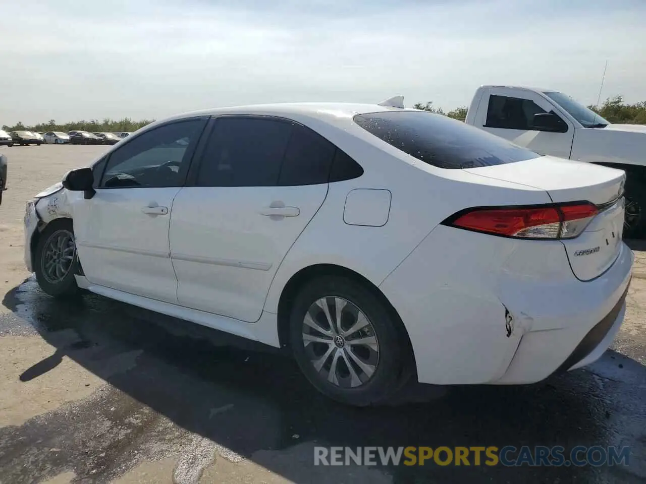 2 Photograph of a damaged car JTDEAMDEXN3000528 TOYOTA COROLLA 2022