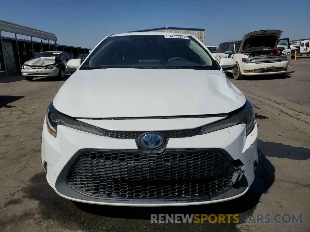 5 Photograph of a damaged car JTDEAMDEXN3000528 TOYOTA COROLLA 2022