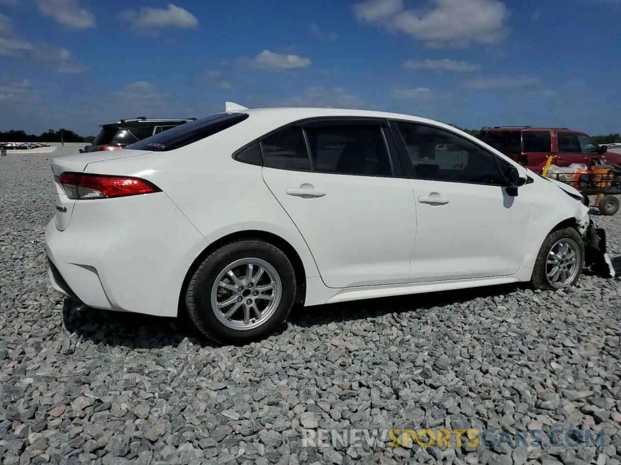 3 Photograph of a damaged car JTDEAMDEXN3001906 TOYOTA COROLLA 2022