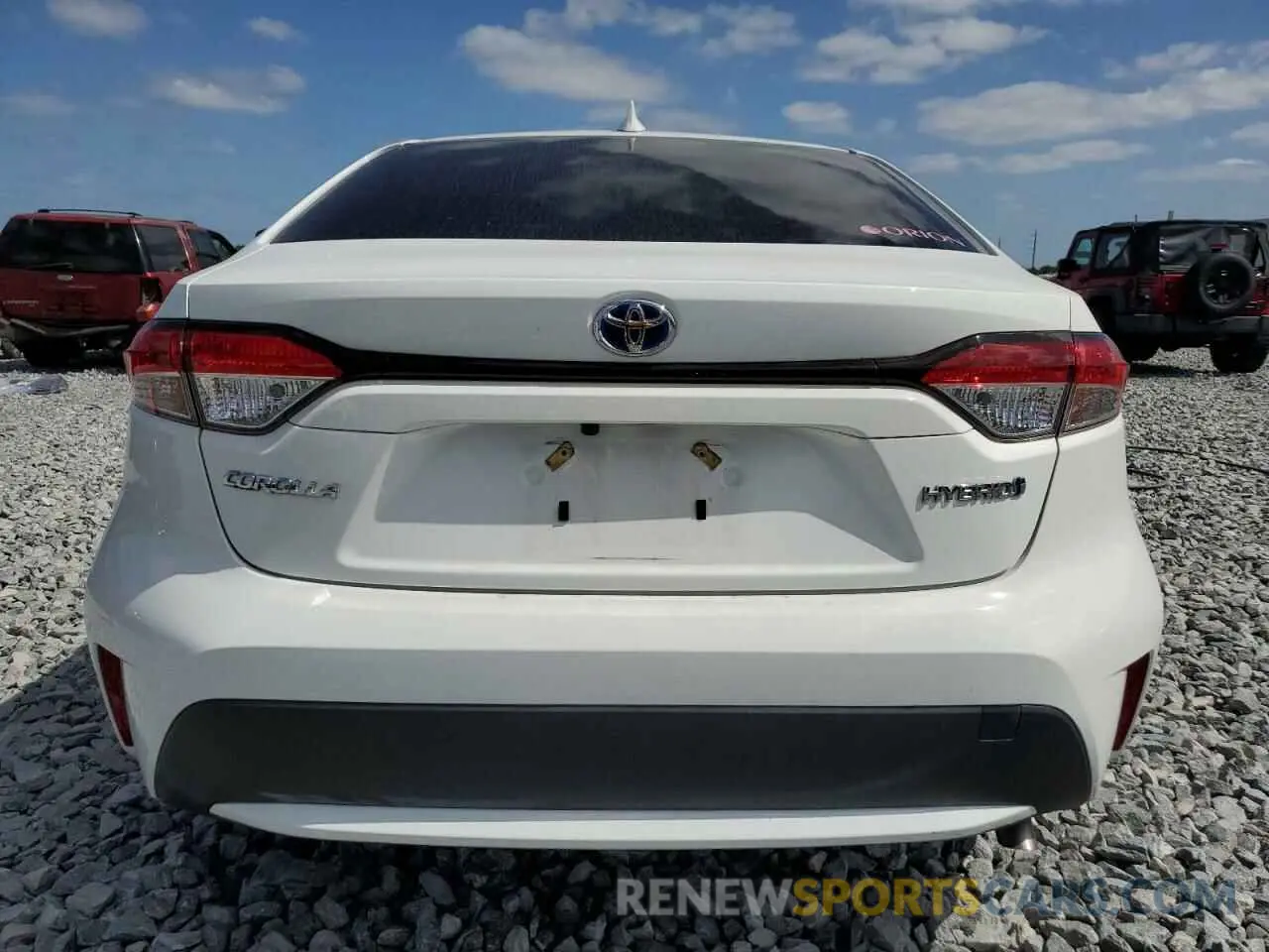 6 Photograph of a damaged car JTDEAMDEXN3001906 TOYOTA COROLLA 2022