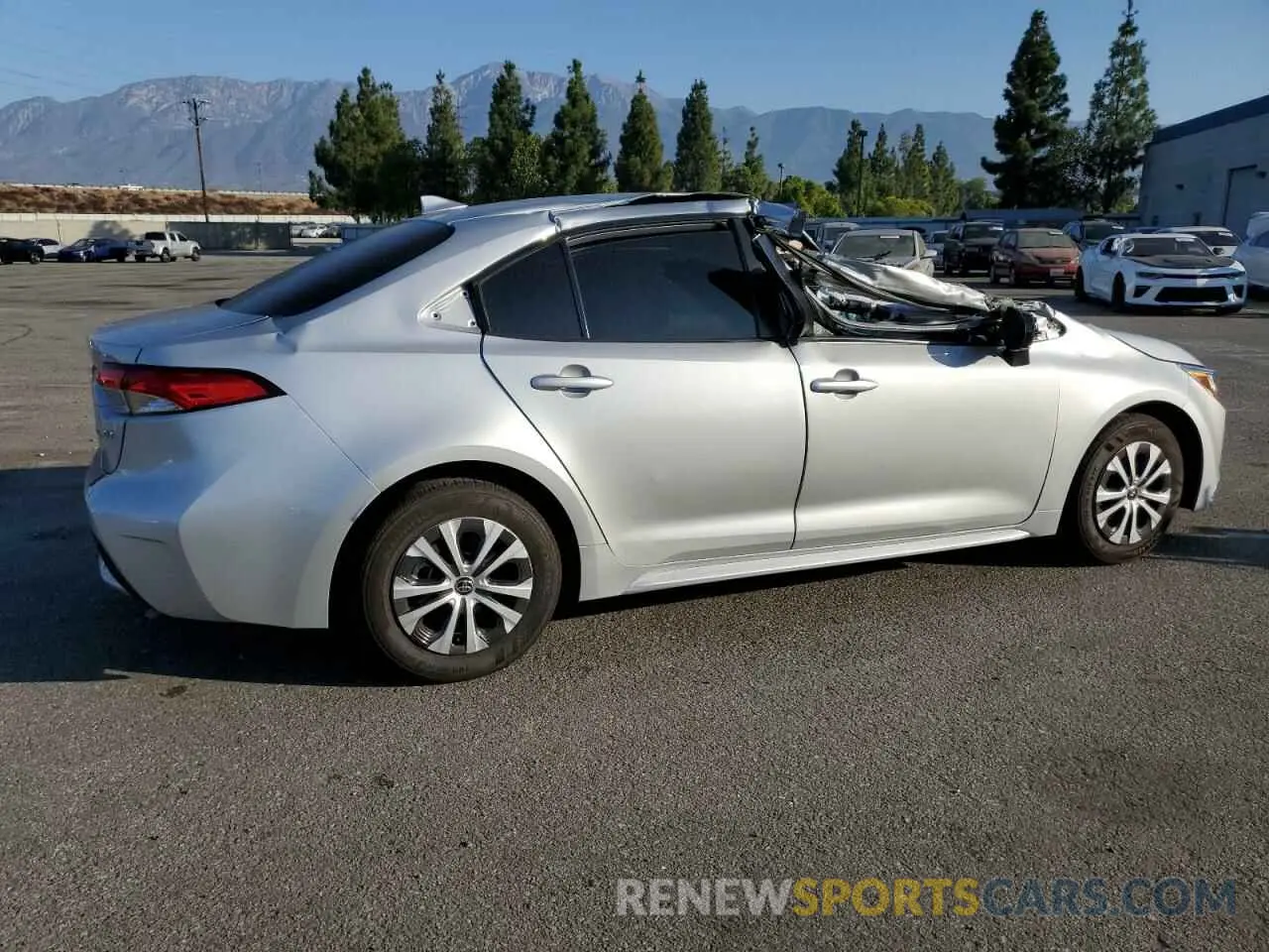 3 Photograph of a damaged car JTDEAMDEXN3010461 TOYOTA COROLLA 2022