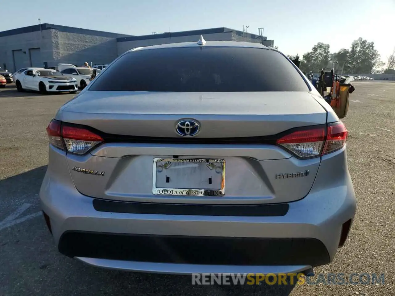 6 Photograph of a damaged car JTDEAMDEXN3010461 TOYOTA COROLLA 2022