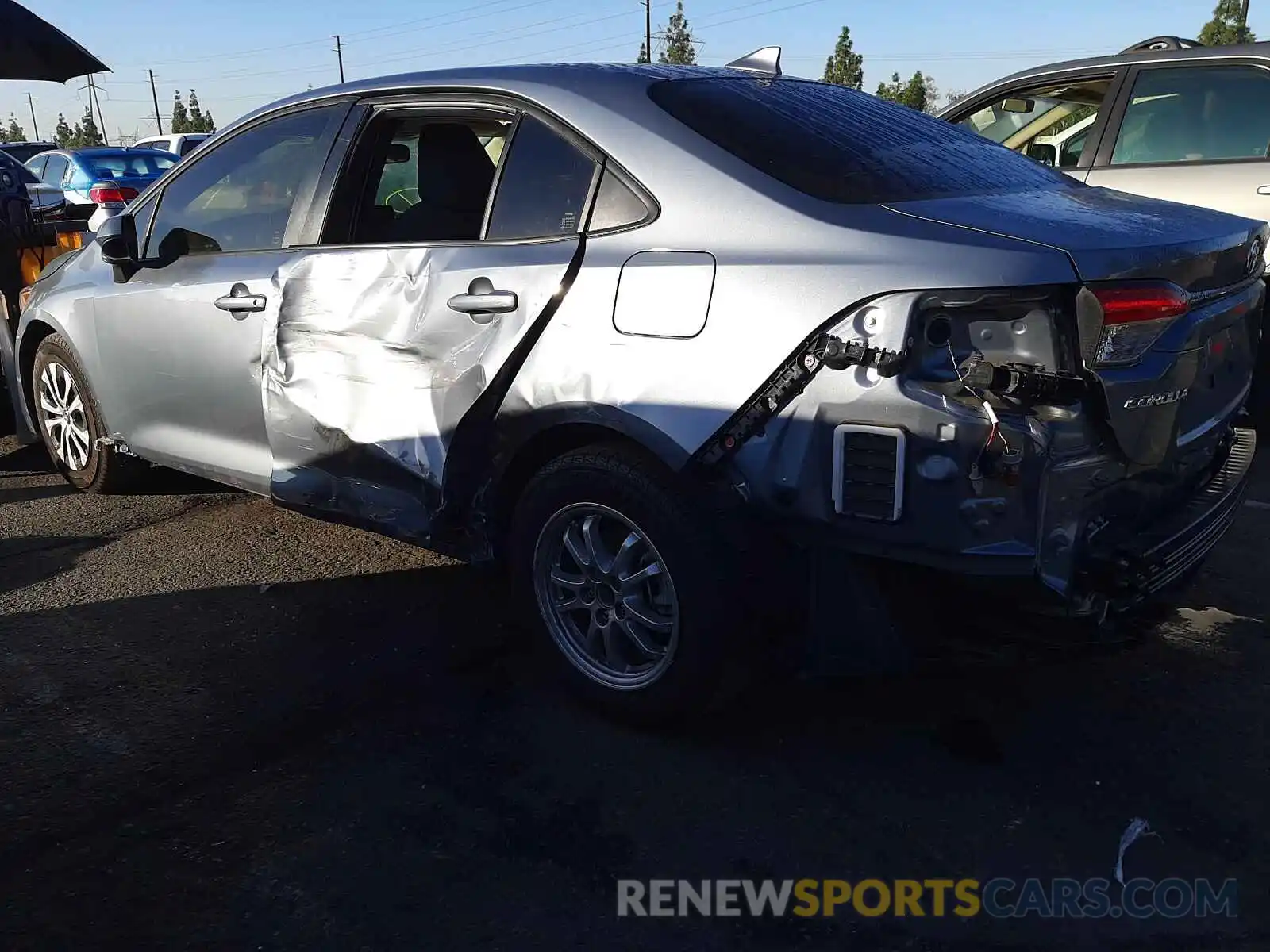 9 Photograph of a damaged car JTDEAMDEXNJ036537 TOYOTA COROLLA 2022