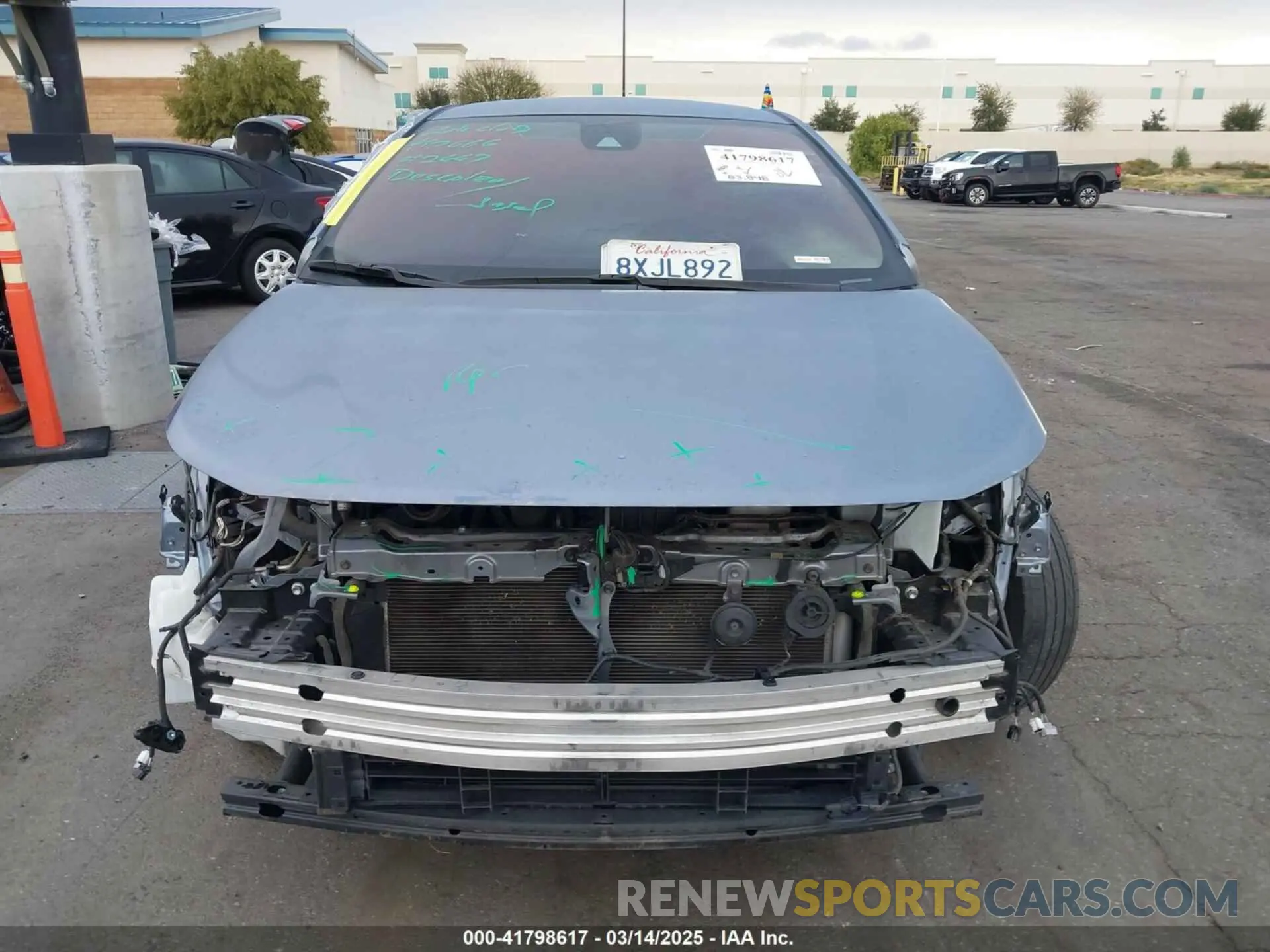 13 Photograph of a damaged car JTDEAMDEXNJ038613 TOYOTA COROLLA 2022