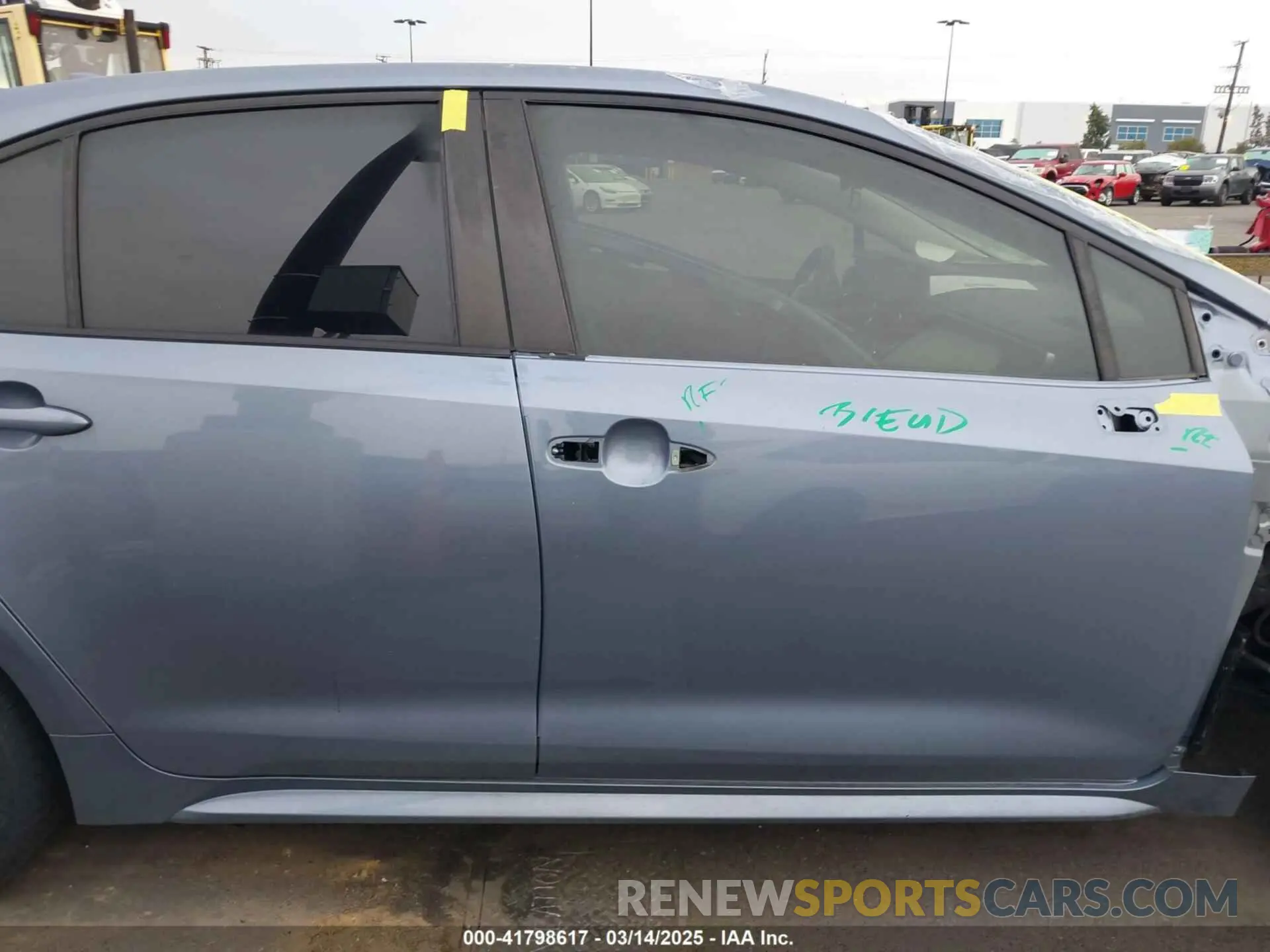 14 Photograph of a damaged car JTDEAMDEXNJ038613 TOYOTA COROLLA 2022