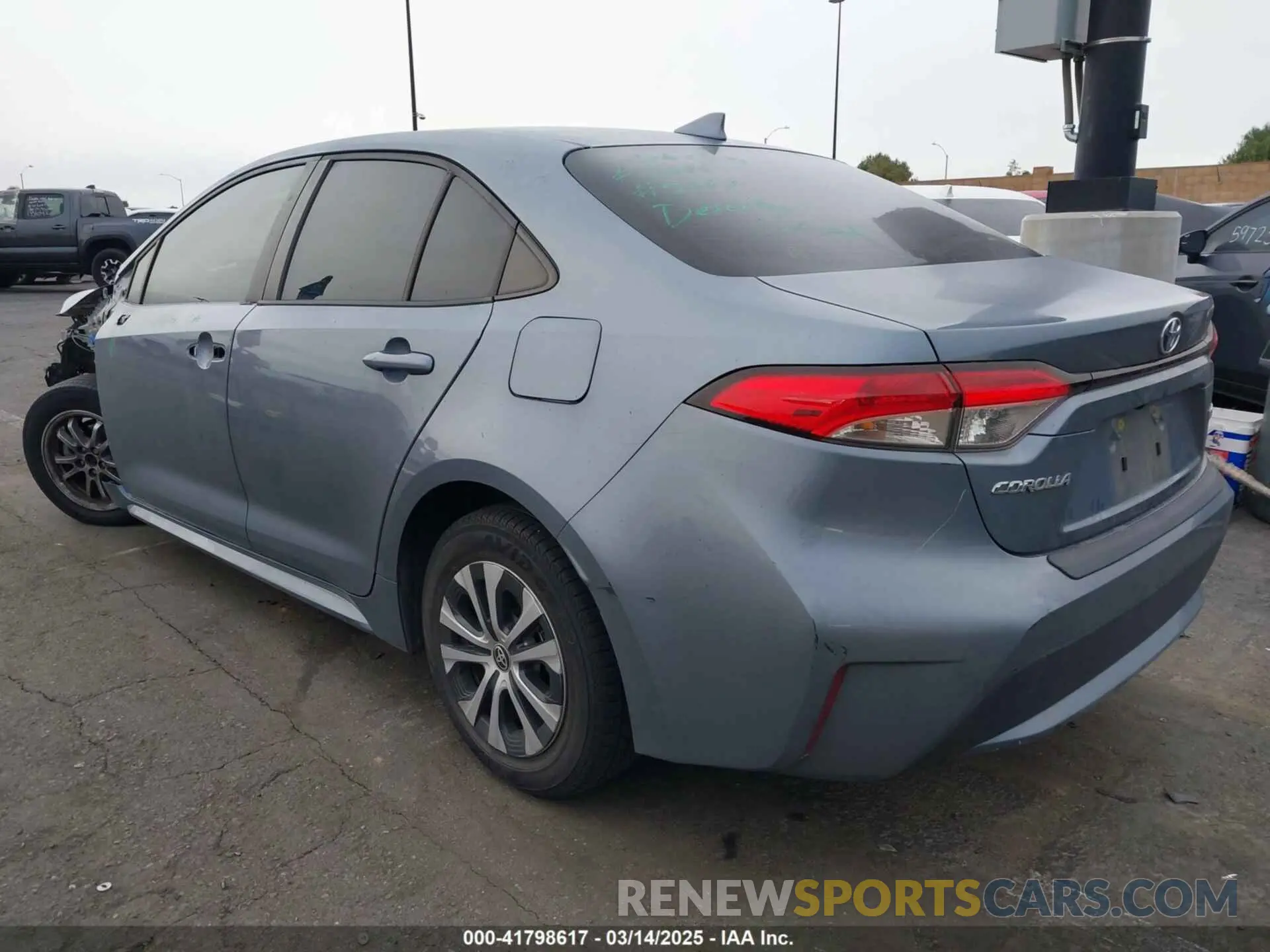 3 Photograph of a damaged car JTDEAMDEXNJ038613 TOYOTA COROLLA 2022