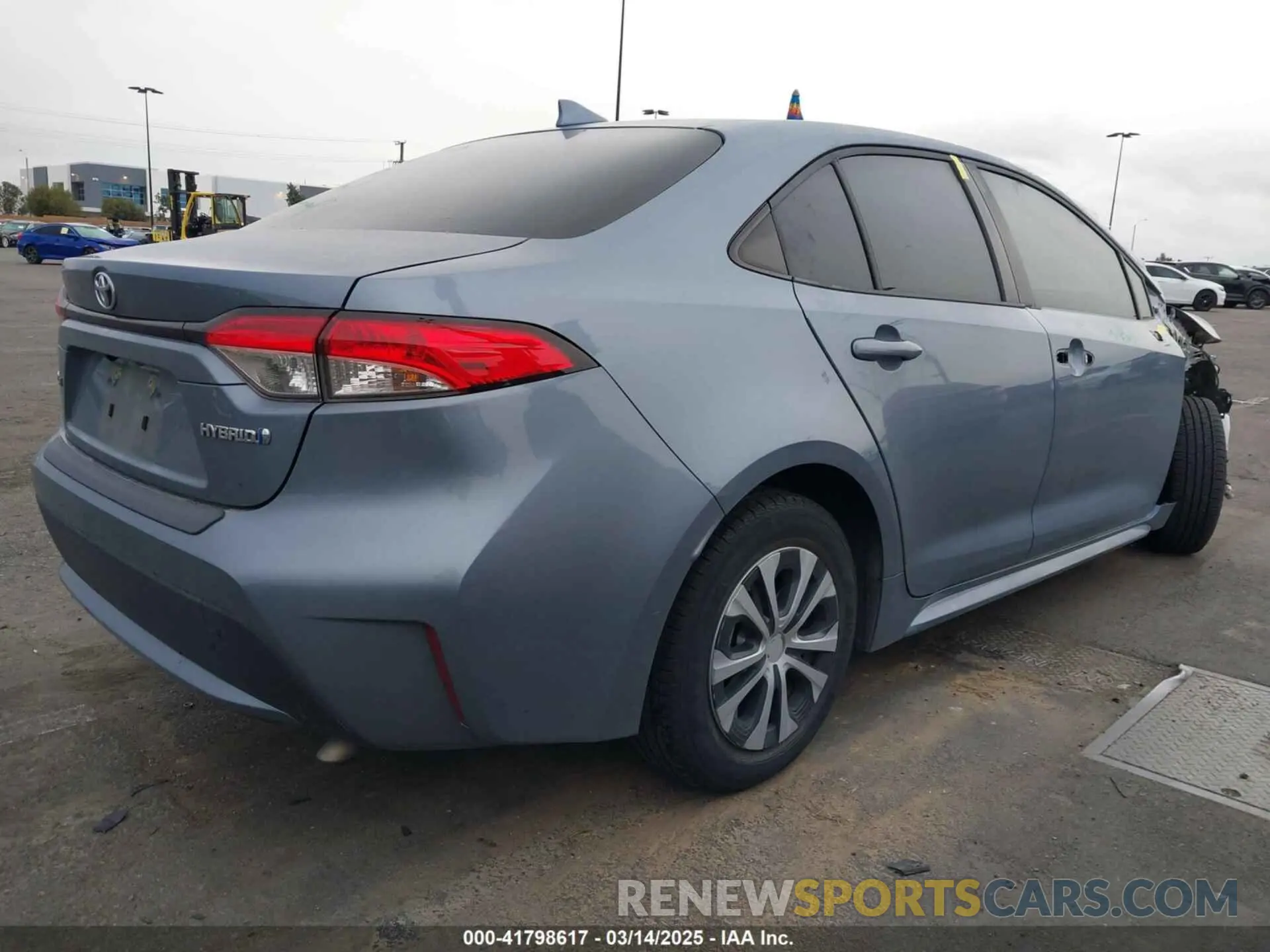 4 Photograph of a damaged car JTDEAMDEXNJ038613 TOYOTA COROLLA 2022