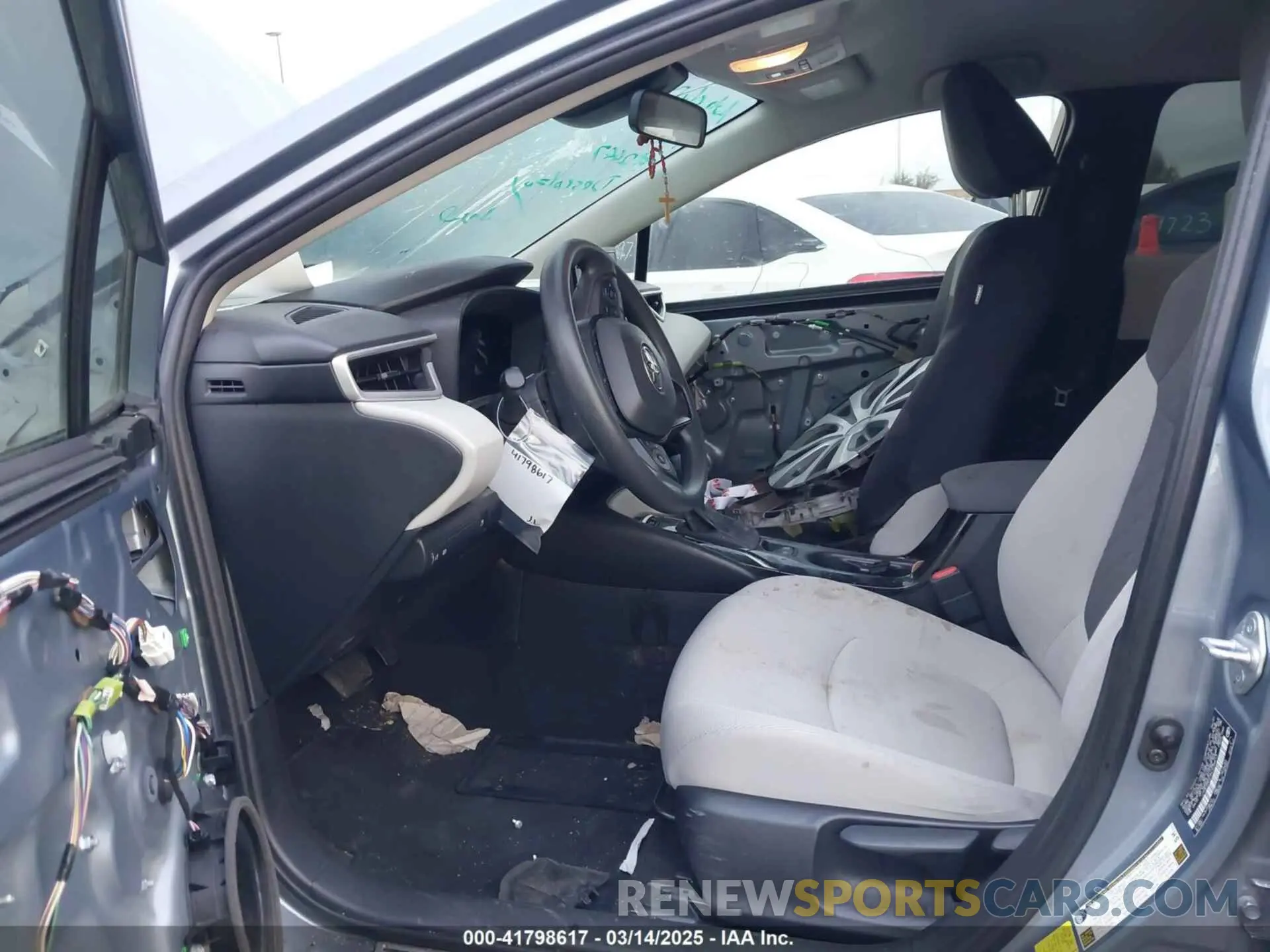 5 Photograph of a damaged car JTDEAMDEXNJ038613 TOYOTA COROLLA 2022