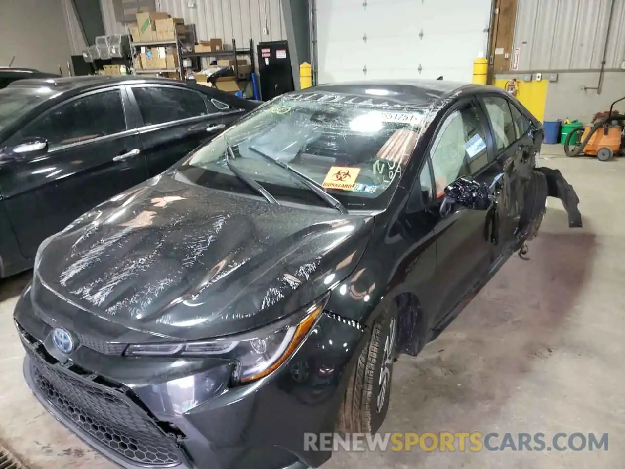 10 Photograph of a damaged car JTDEAMDEXNJ040264 TOYOTA COROLLA 2022