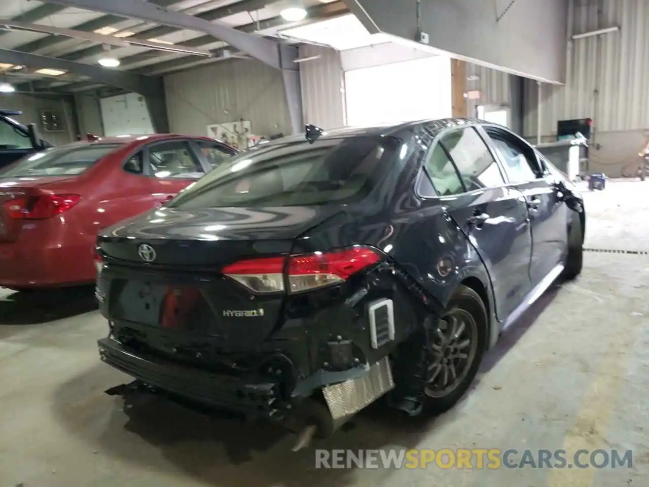 4 Photograph of a damaged car JTDEAMDEXNJ040264 TOYOTA COROLLA 2022