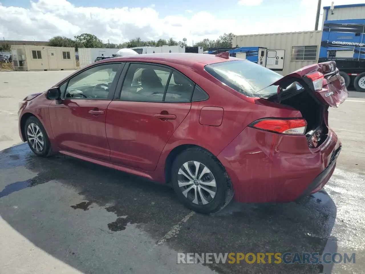 2 Photograph of a damaged car JTDEAMDEXNJ045187 TOYOTA COROLLA 2022