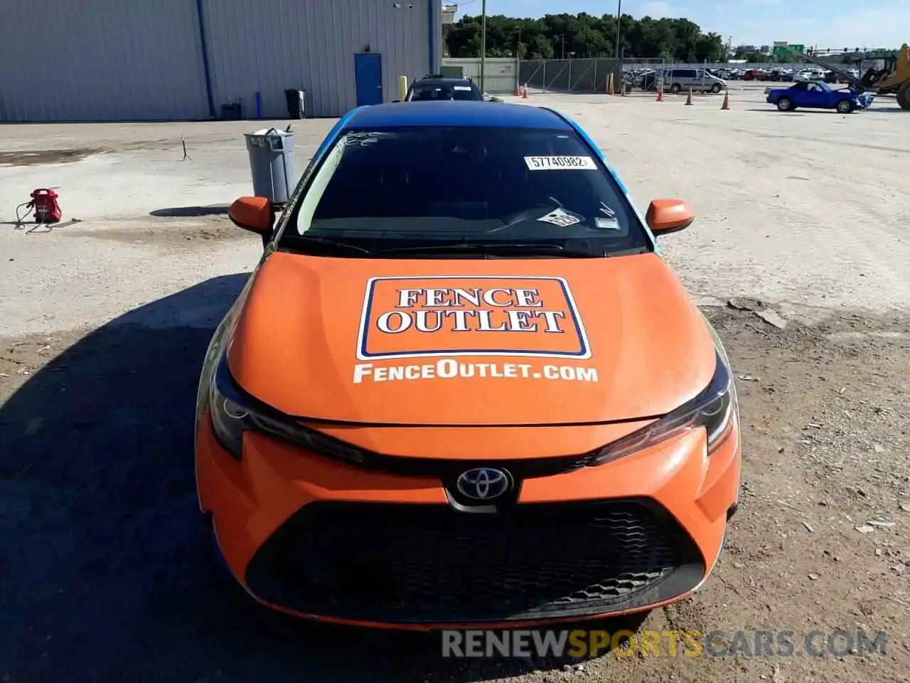 9 Photograph of a damaged car JTDEAMDEXNJ048946 TOYOTA COROLLA 2022