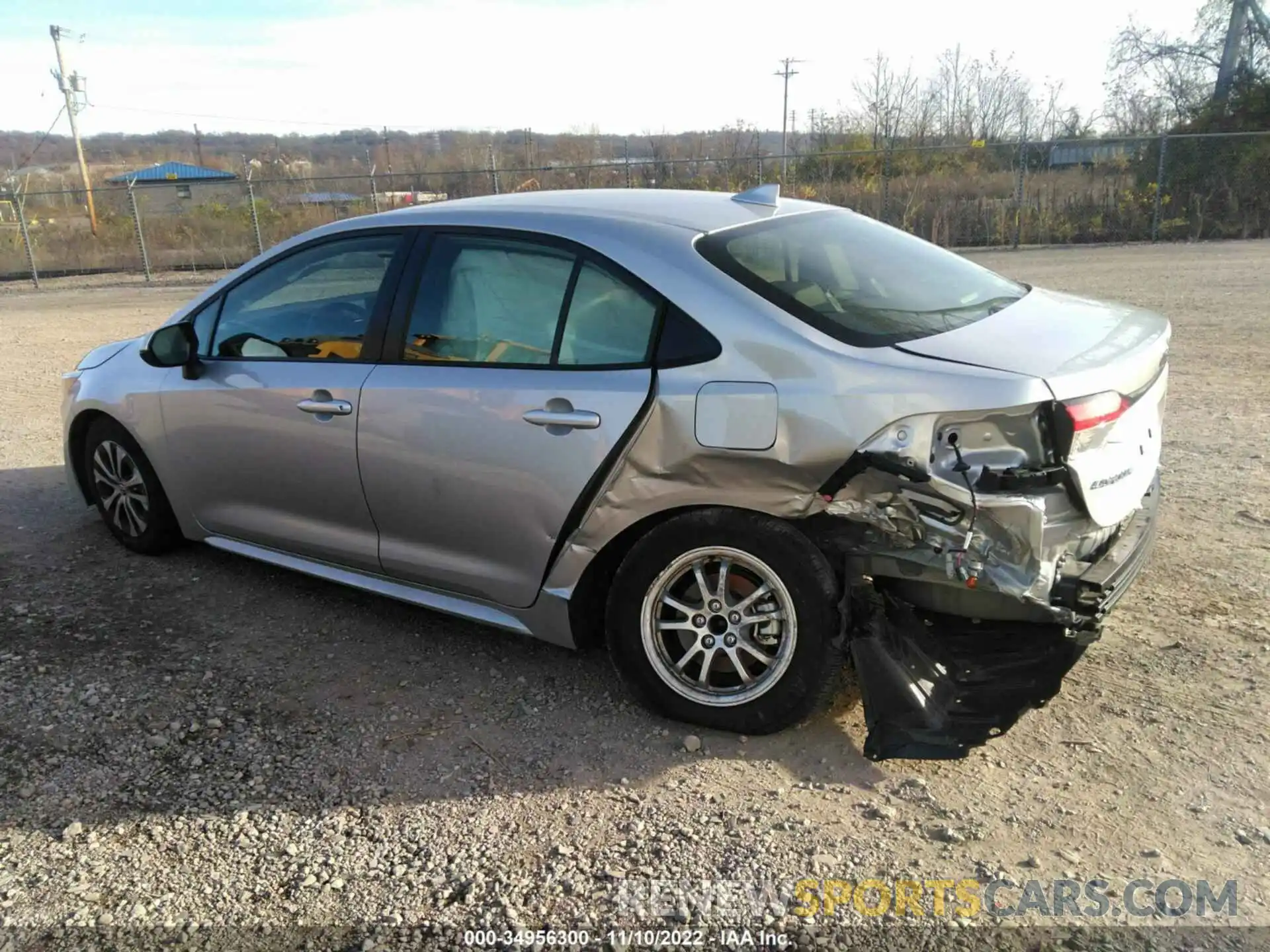 3 Photograph of a damaged car JTDEAMDEXNJ049658 TOYOTA COROLLA 2022