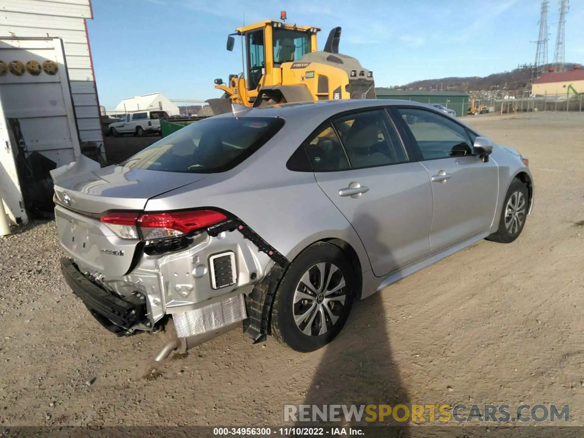 4 Photograph of a damaged car JTDEAMDEXNJ049658 TOYOTA COROLLA 2022