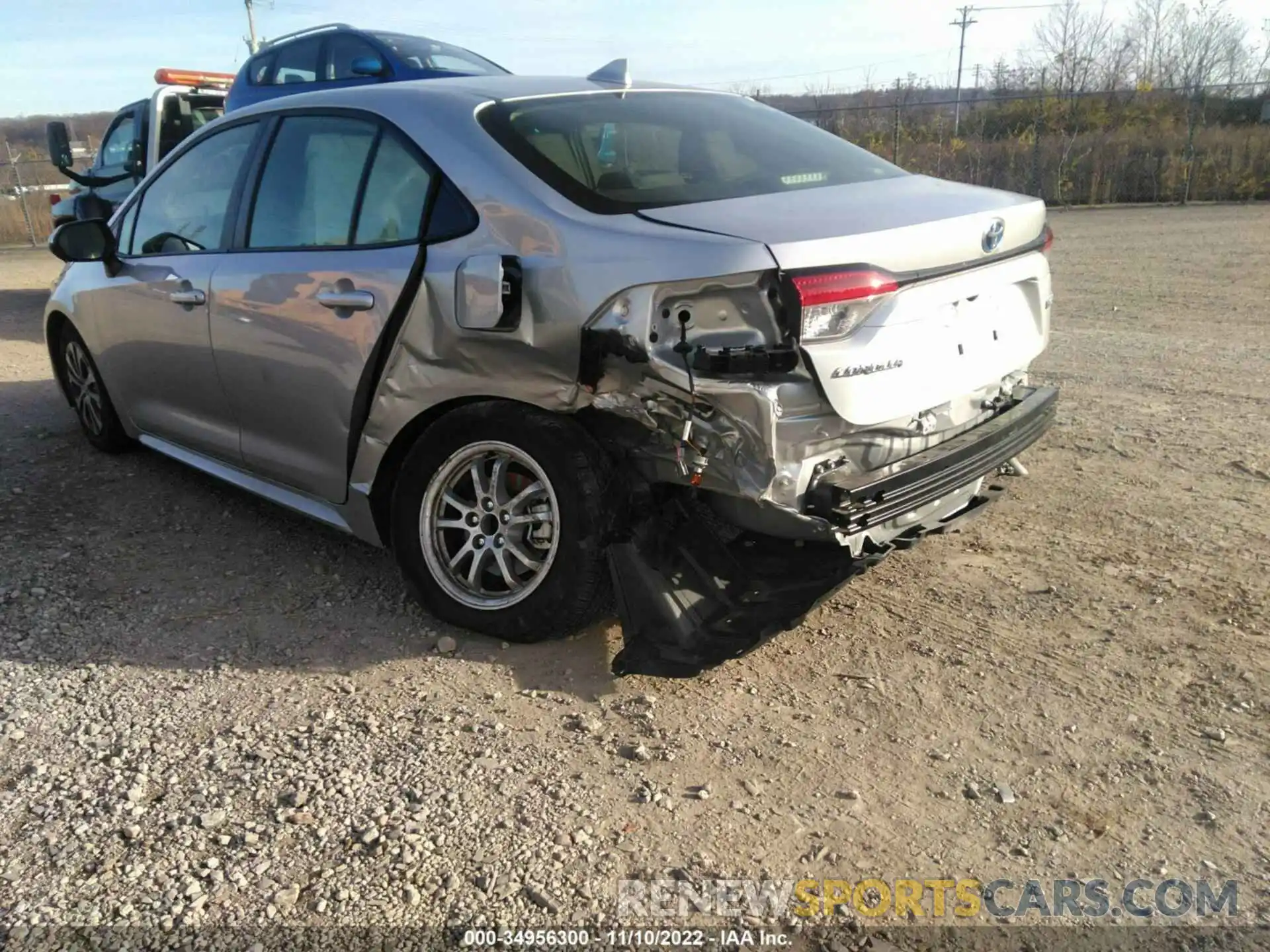 6 Photograph of a damaged car JTDEAMDEXNJ049658 TOYOTA COROLLA 2022