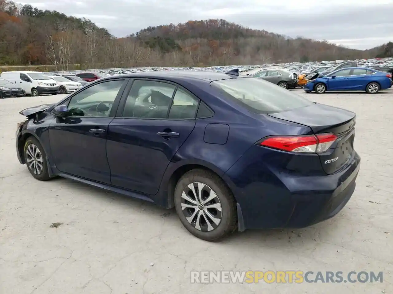 2 Photograph of a damaged car JTDEAMDEXNJ049739 TOYOTA COROLLA 2022