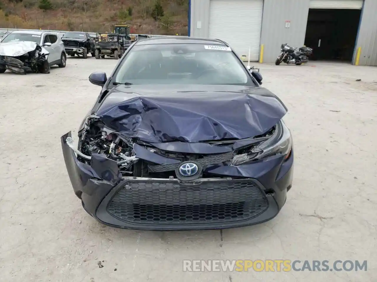 5 Photograph of a damaged car JTDEAMDEXNJ049739 TOYOTA COROLLA 2022