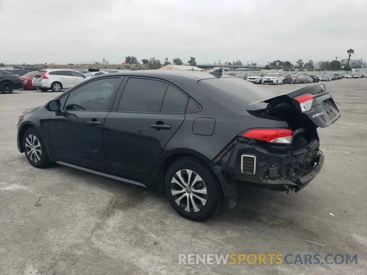 2 Photograph of a damaged car JTDEAMDEXNJ051006 TOYOTA COROLLA 2022