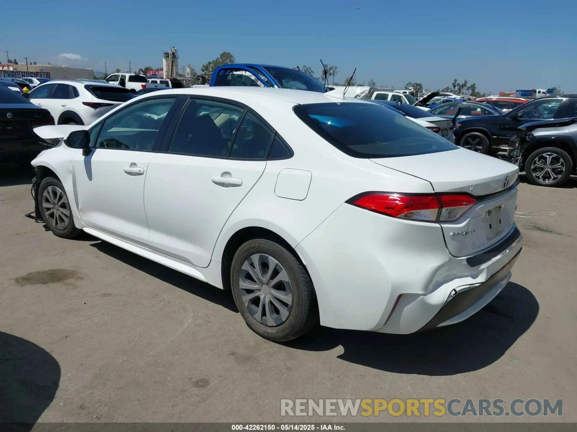 3 Photograph of a damaged car JTDEAMDEXNJ052897 TOYOTA COROLLA 2022