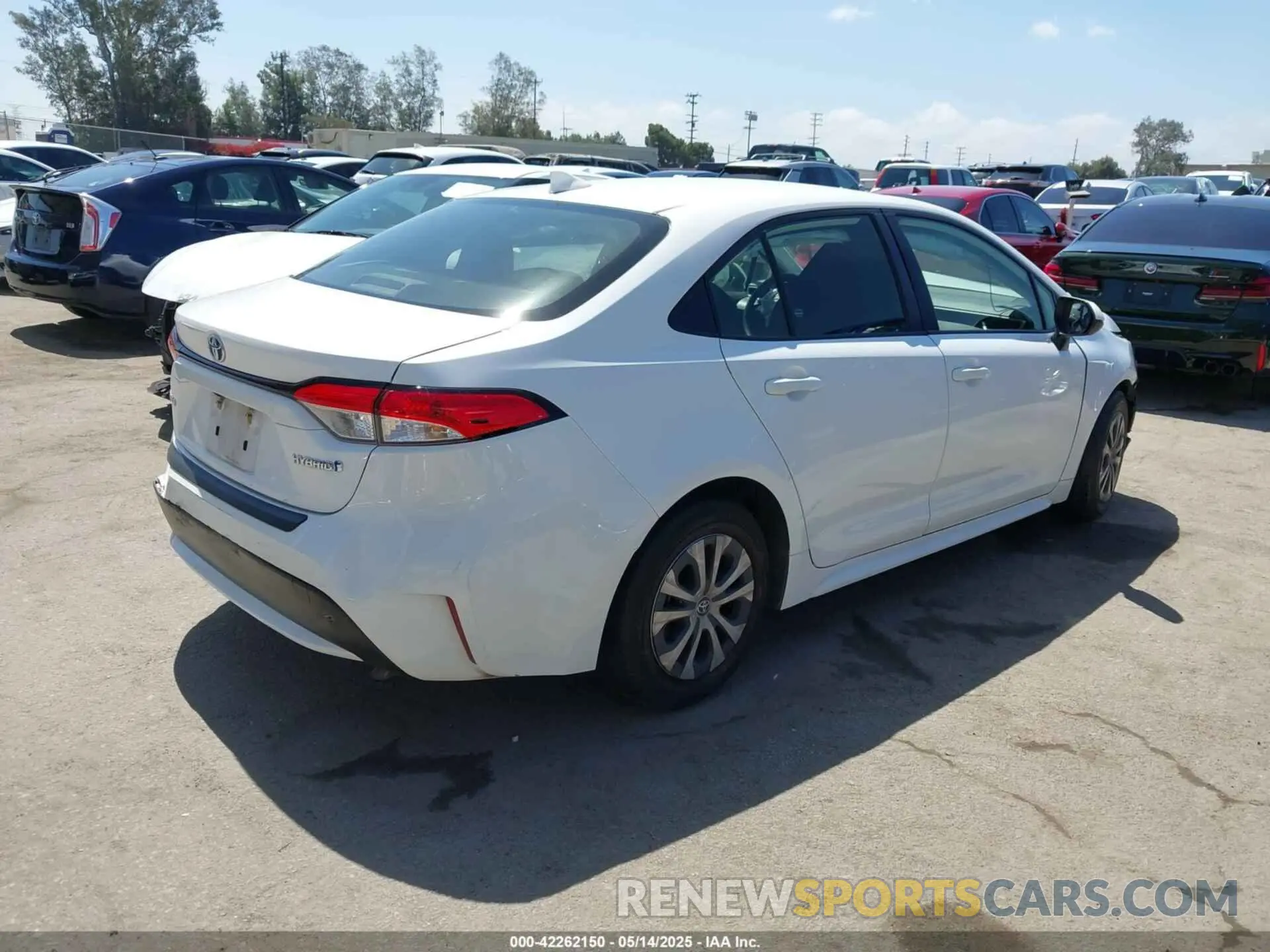 4 Photograph of a damaged car JTDEAMDEXNJ052897 TOYOTA COROLLA 2022