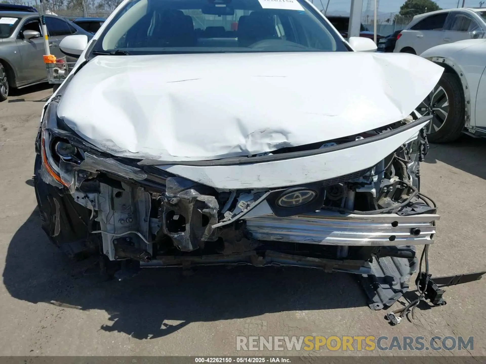 6 Photograph of a damaged car JTDEAMDEXNJ052897 TOYOTA COROLLA 2022