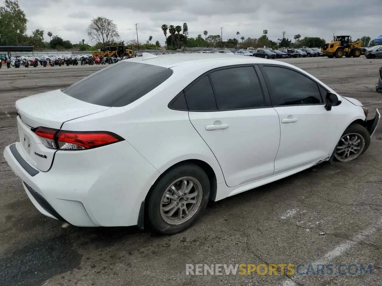 3 Photograph of a damaged car JTDEAMDEXNJ053872 TOYOTA COROLLA 2022