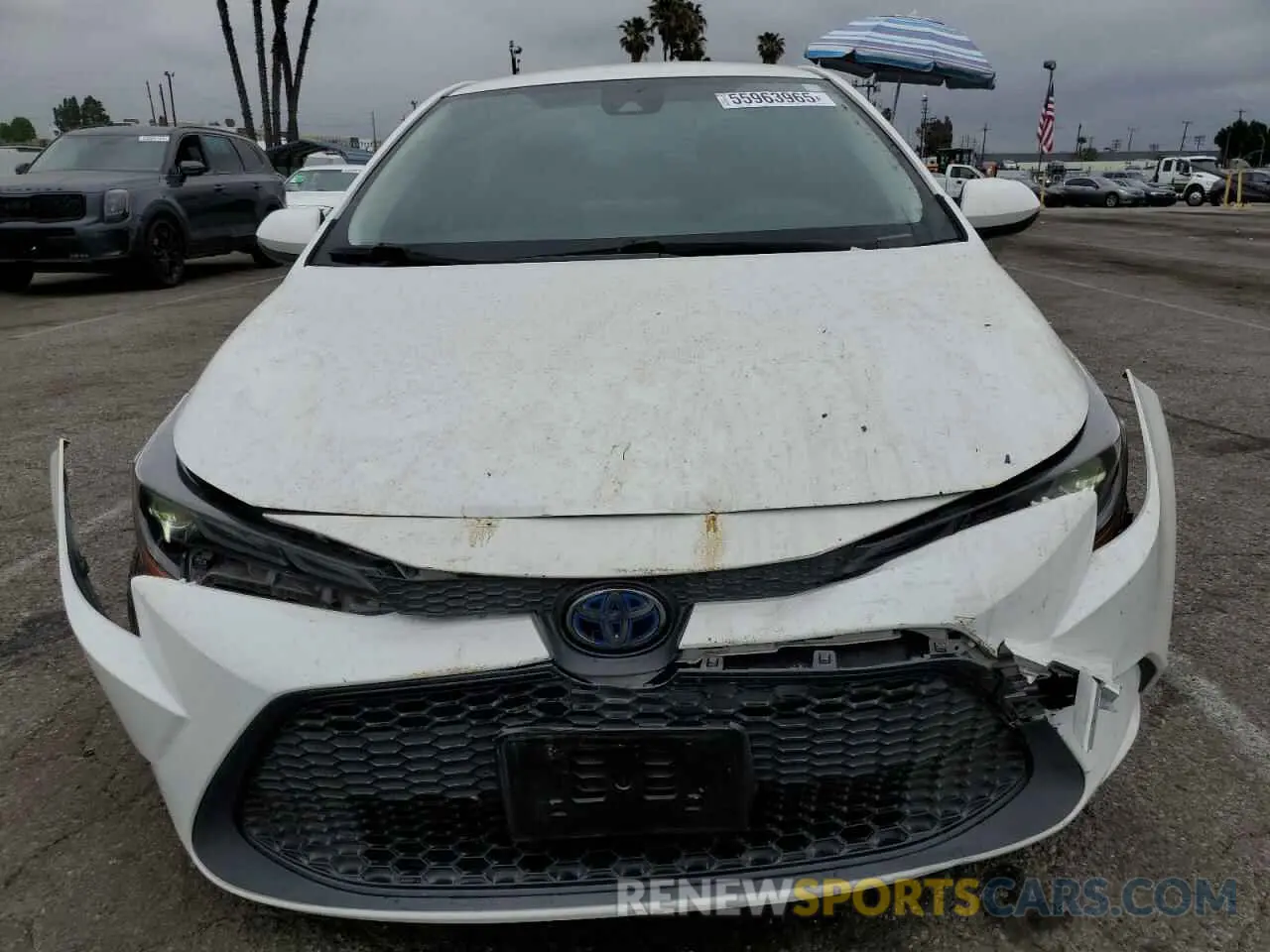 5 Photograph of a damaged car JTDEAMDEXNJ053872 TOYOTA COROLLA 2022