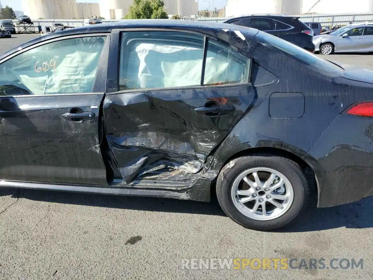 9 Photograph of a damaged car JTDEAMDEXNJ059624 TOYOTA COROLLA 2022