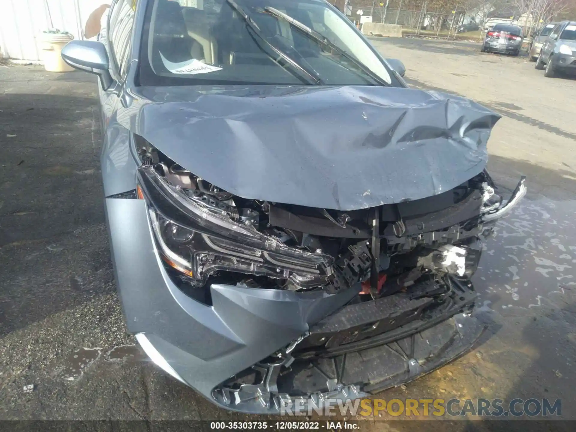 6 Photograph of a damaged car JTDEAMDEXNJ059736 TOYOTA COROLLA 2022