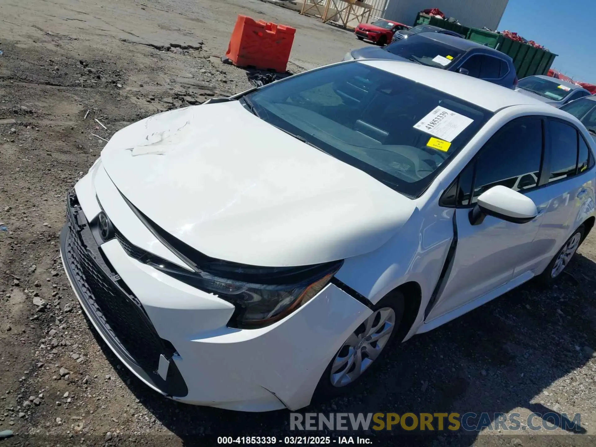 2 Photograph of a damaged car JTDEPMAE0N3001772 TOYOTA COROLLA 2022