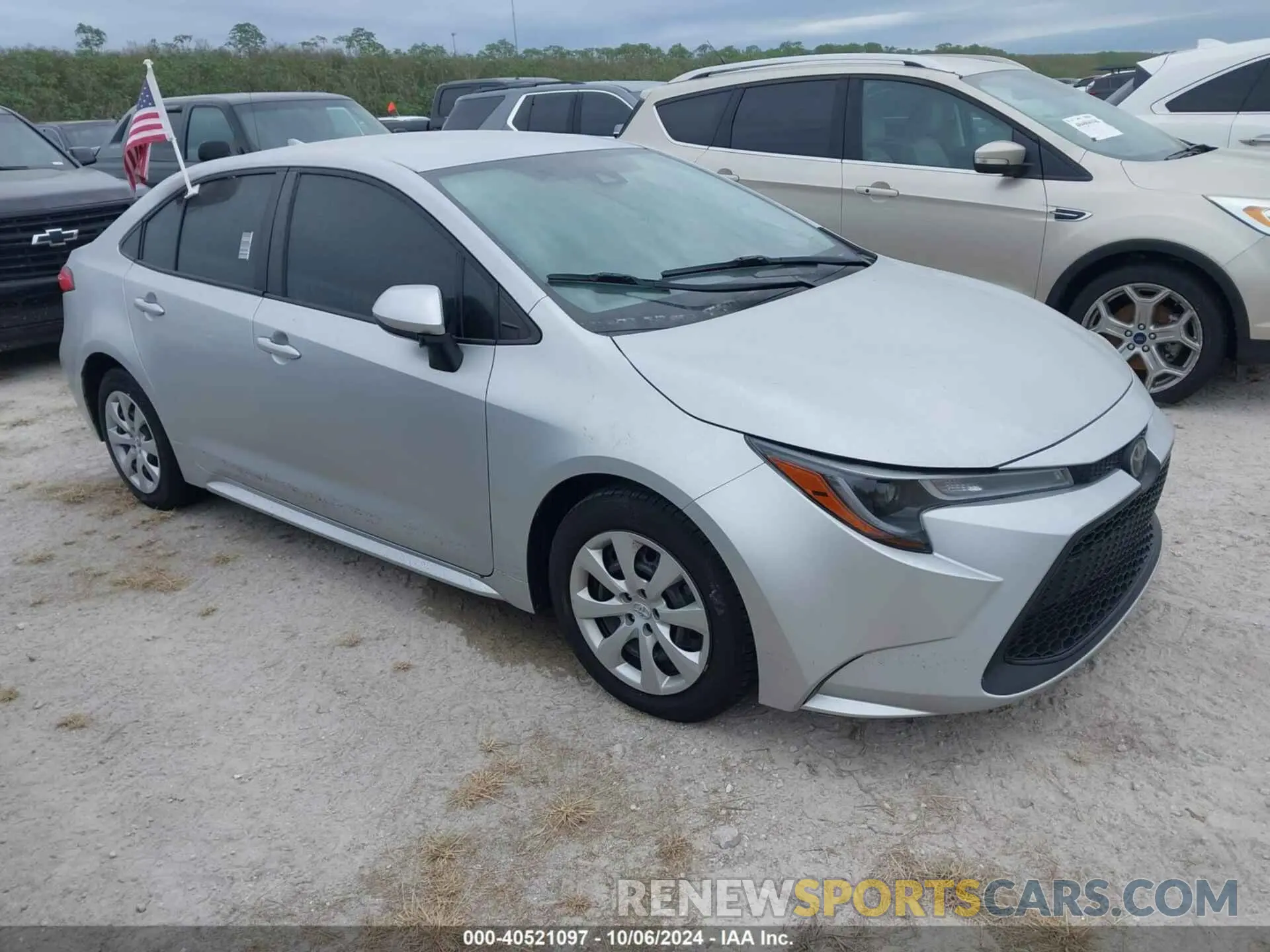 1 Photograph of a damaged car JTDEPMAE0N3004896 TOYOTA COROLLA 2022