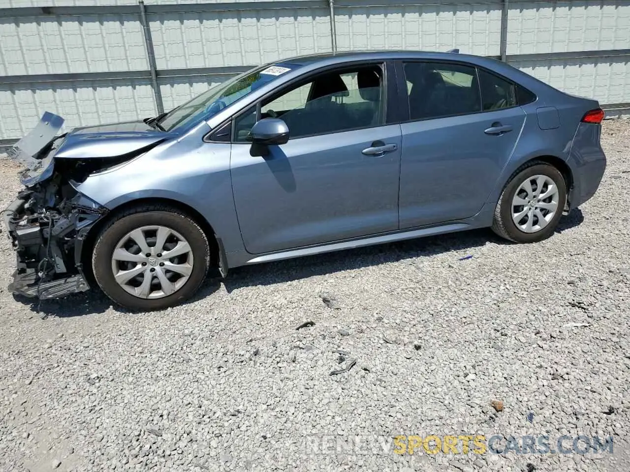 1 Photograph of a damaged car JTDEPMAE0N3008172 TOYOTA COROLLA 2022