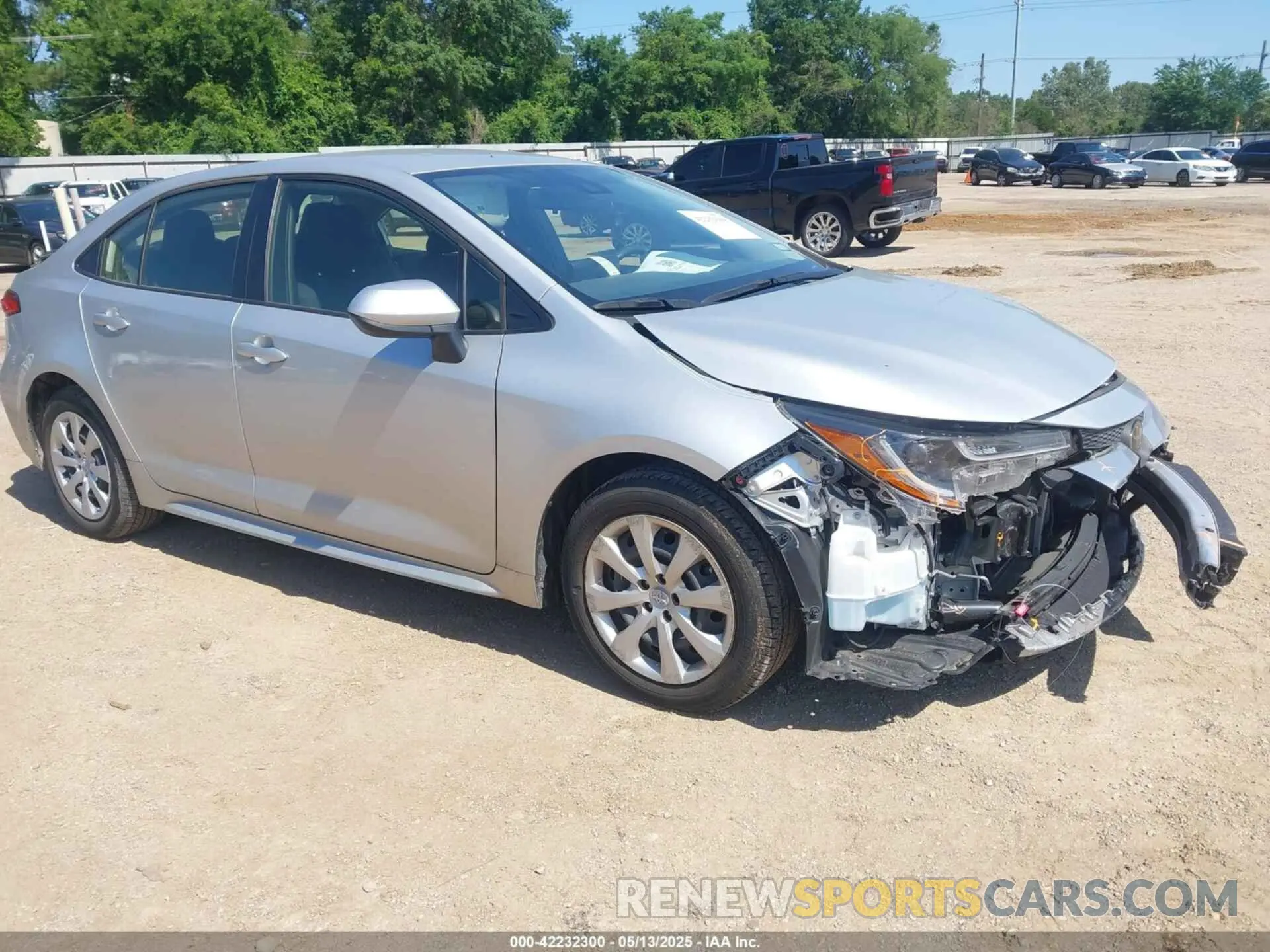 1 Photograph of a damaged car JTDEPMAE0N3010777 TOYOTA COROLLA 2022